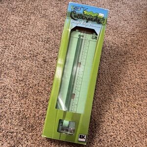 Cutter Bee Green Cutterpede Straight Edge Trimmer 12” Crafting Scrapbooking